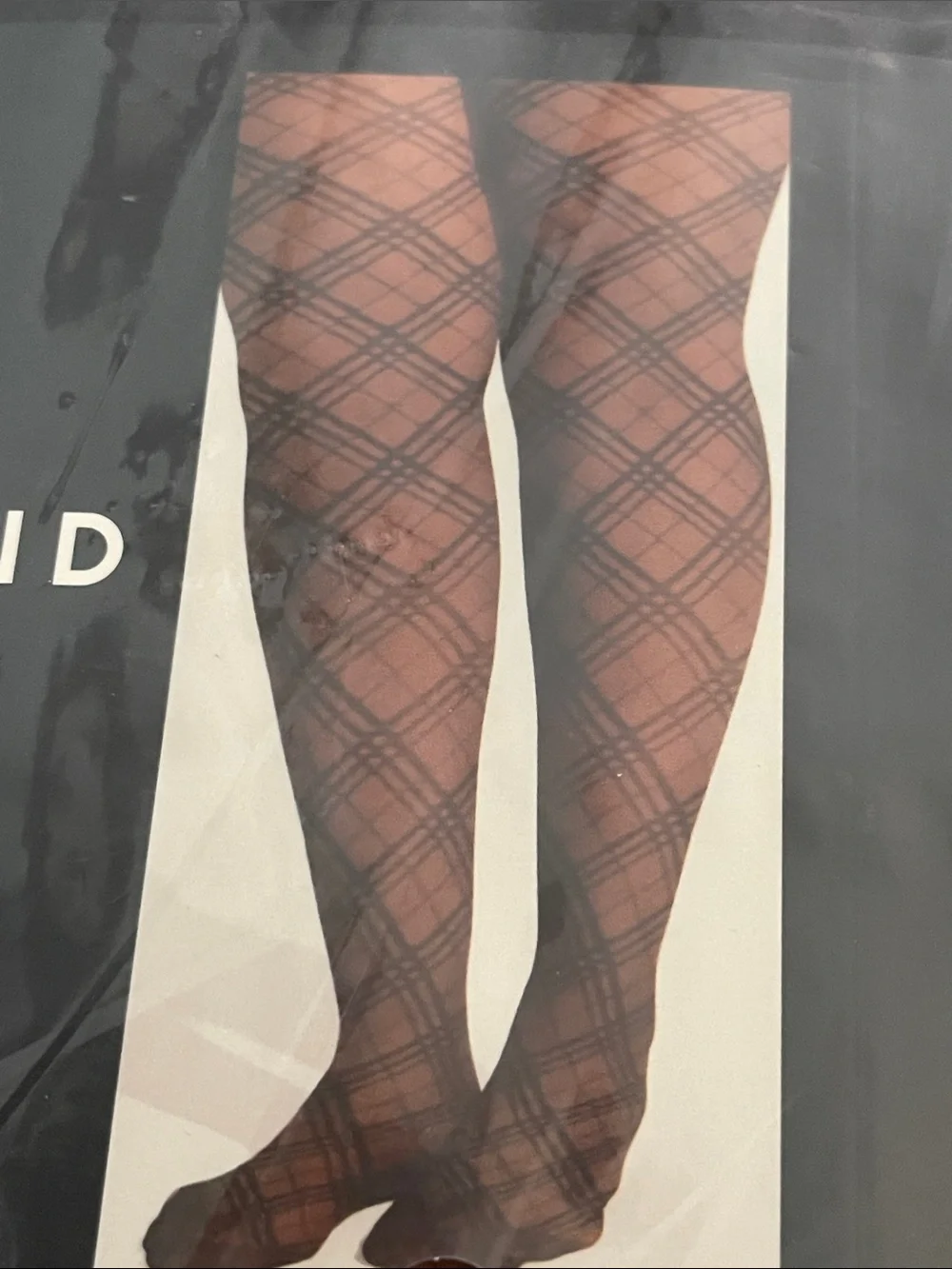 torrid Black Tights Plaid Tights N48